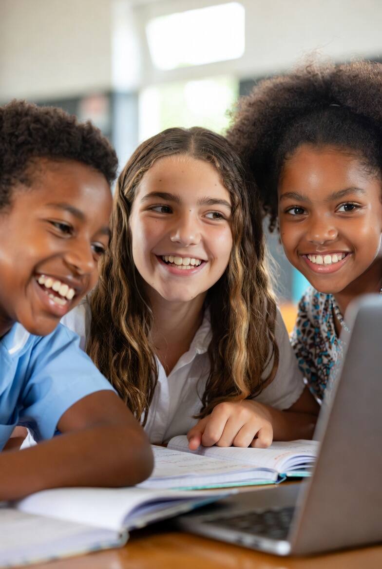 Students studying at St. Ronald's Homeschool Tutor Centre in Brackenhurst, Alberton